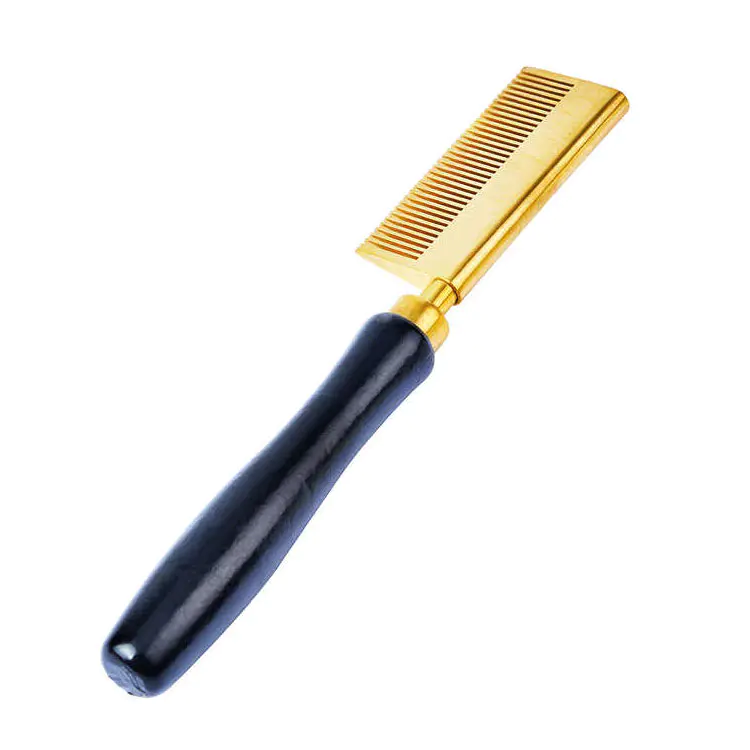 Tua Vintage Hair Magic Rayvex Pressing Pecten Brass Tua Vintage Hair Magic Rayvex Pressing Pecten Brass