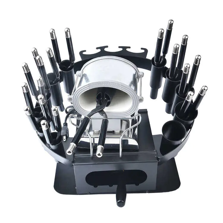 Duplex Crimper Curling Iron Stove Kit